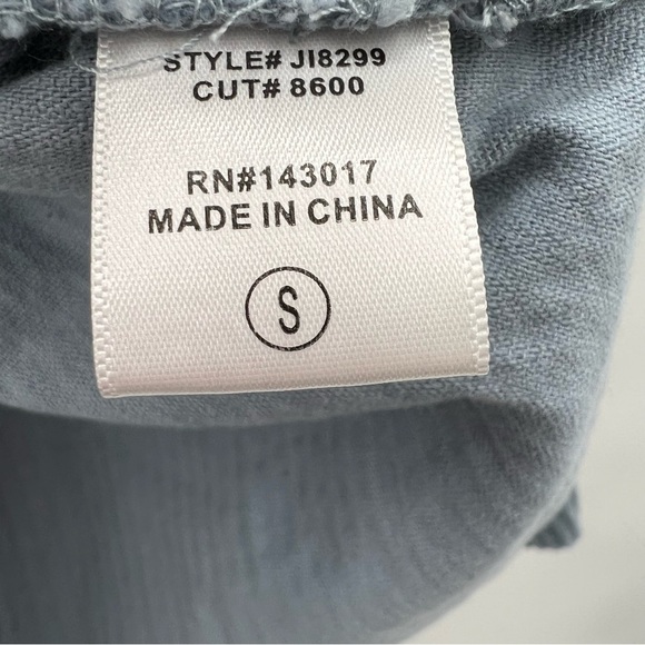 Ces Femme light blue corduroy shirt jacket ladies S. - Picture 6 of 7